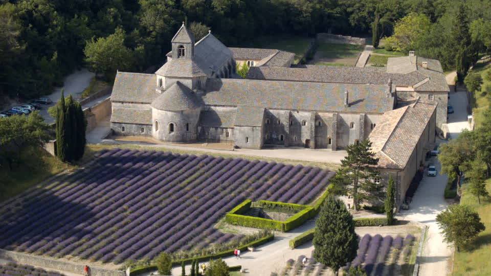 Le joyau de l'Abbaye de Senanques près de Gordes